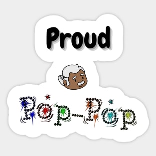 Proud Pop-Pop Sticker